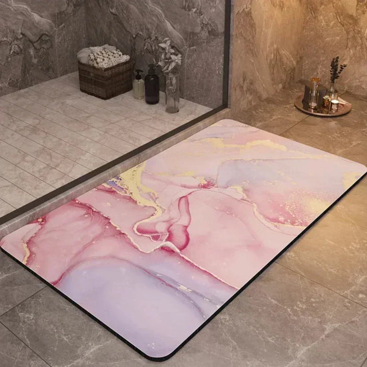 Halkfri, snabbtorkande badmatta – Ultra absorberande design
