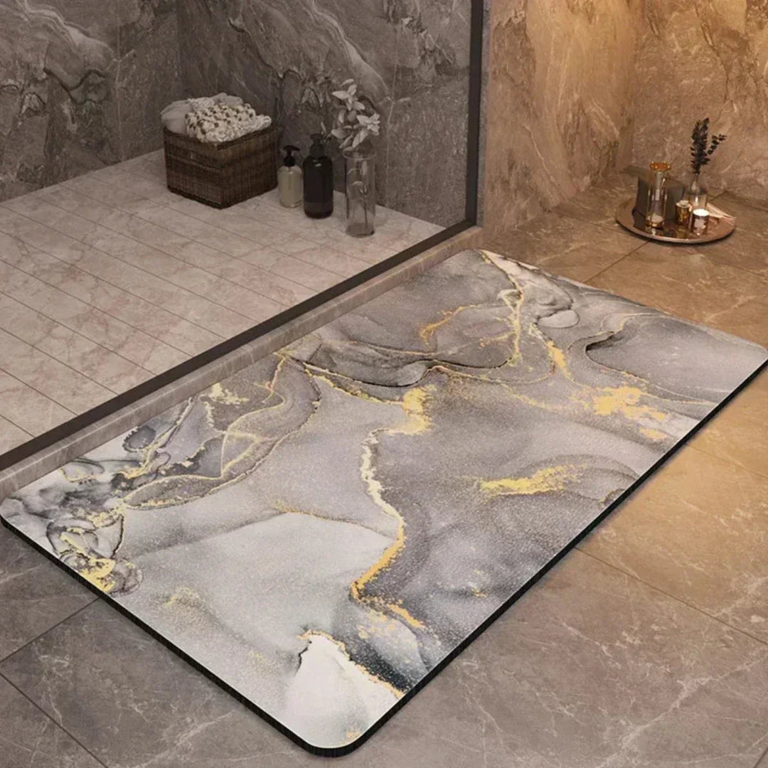 Halkfri, snabbtorkande badmatta – Ultra absorberande design