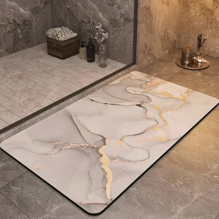 Halkfri, snabbtorkande badmatta – Ultra absorberande design