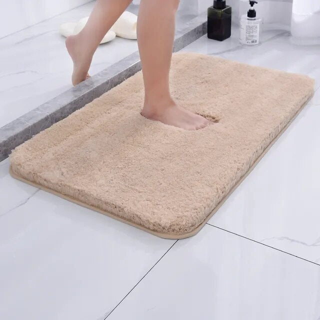 Karnz | Rutschfri Badrug Snabbtorkande Mikrofiber 50 x 80 cm Lyx Komfort Säkerhet