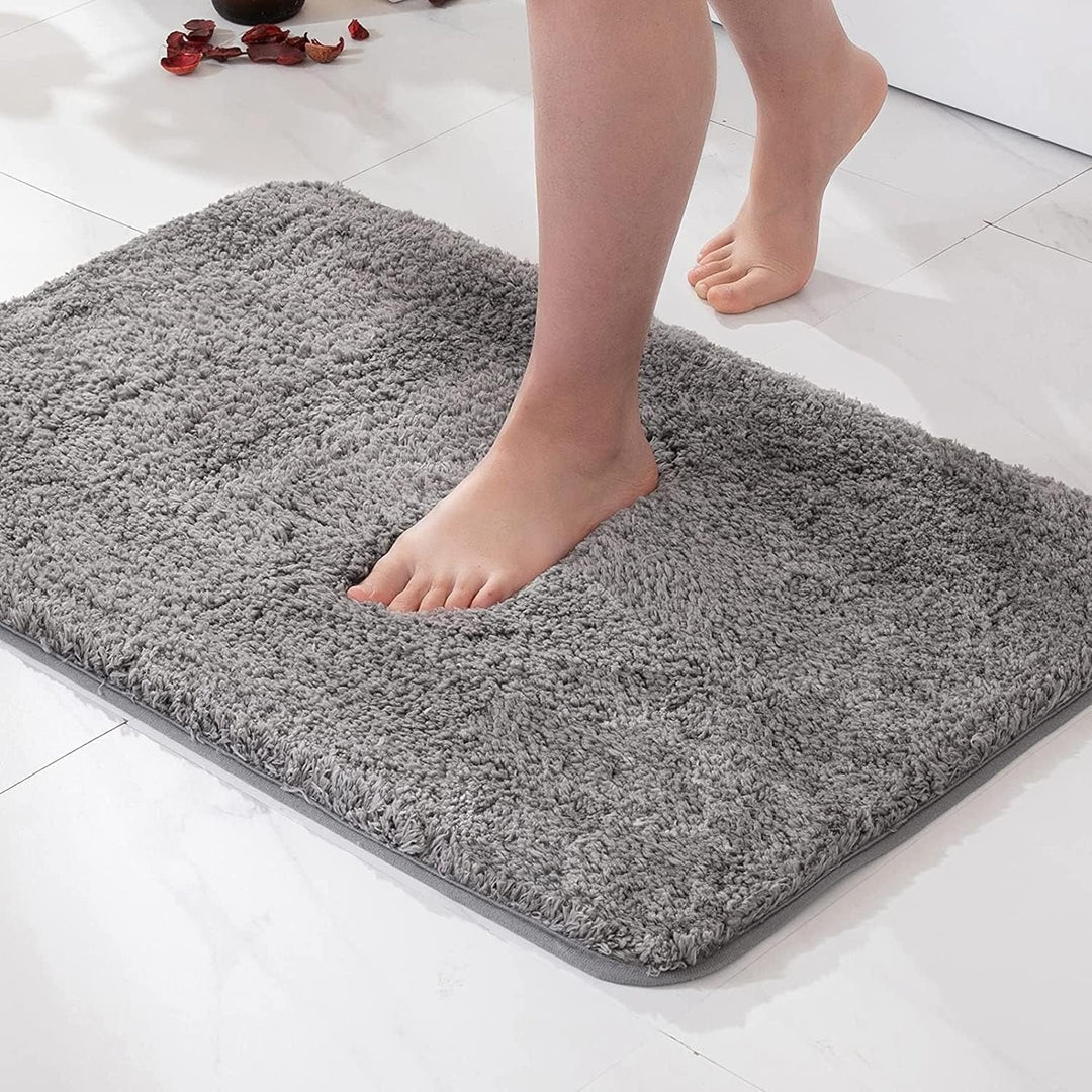 Karnz | Rutschfri Badrug Snabbtorkande Mikrofiber 50 x 80 cm Lyx Komfort Säkerhet