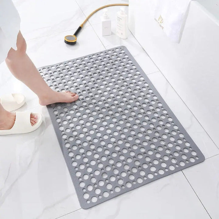 AquaGuard Antiskid Duschmatta – Hygienisk Badrugga med Sugfötter och Snabbtorkande Design | Karnz