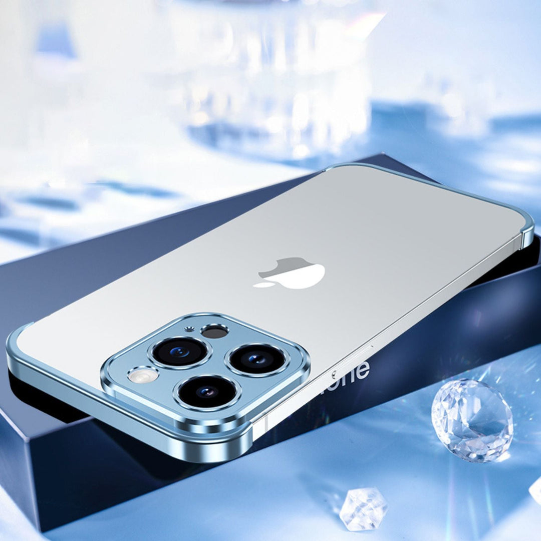 Ultradun metallfodral för iPhone – Osynligt skydd, Smalt och robust mobilfodral | Karnz