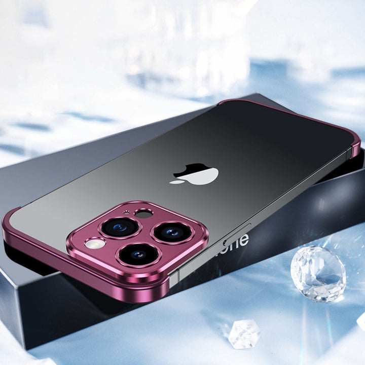 Ultradun metallfodral för iPhone – Osynligt skydd, Smalt och robust mobilfodral | Karnz