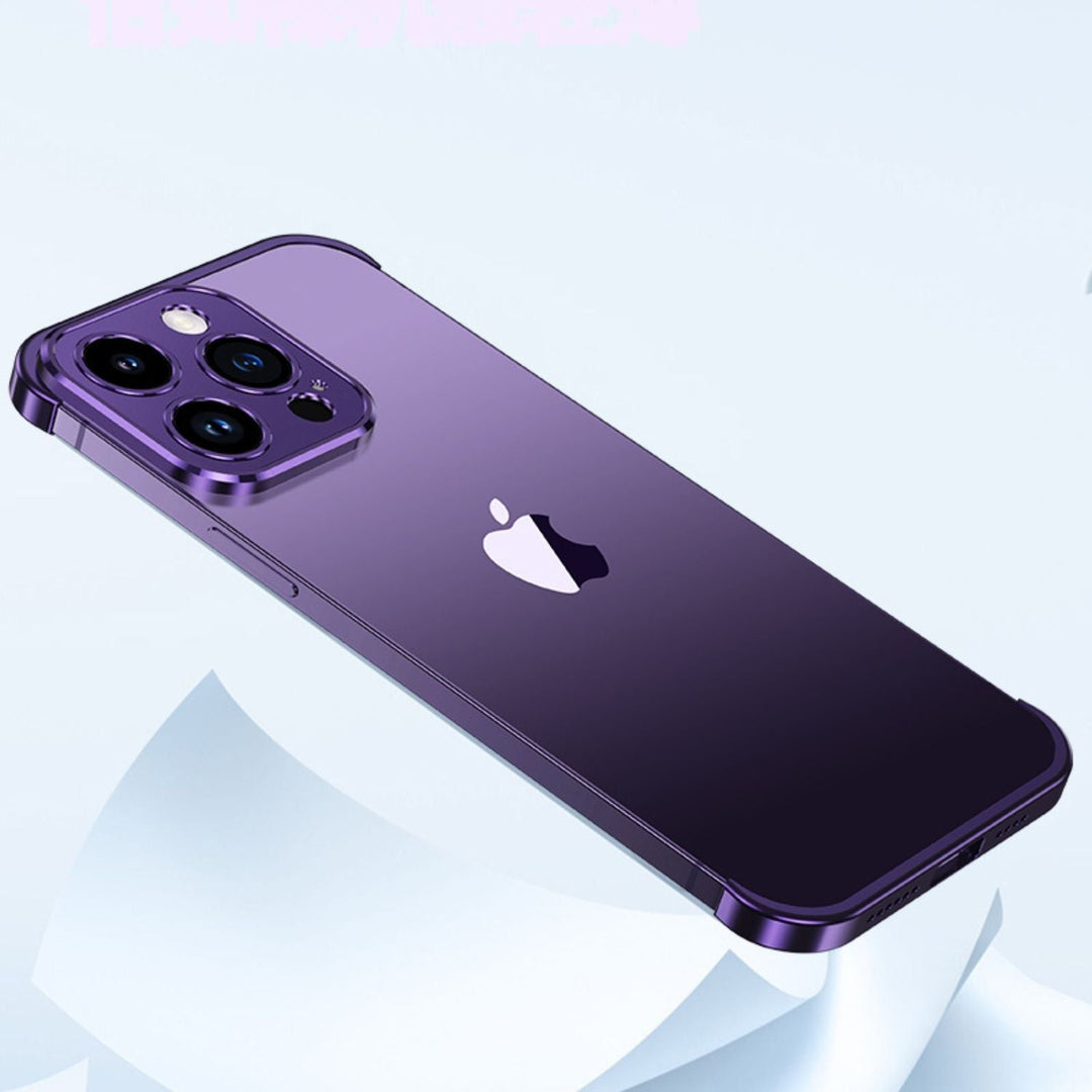 Ultradun metallfodral för iPhone – Osynligt skydd, Smalt och robust mobilfodral | Karnz