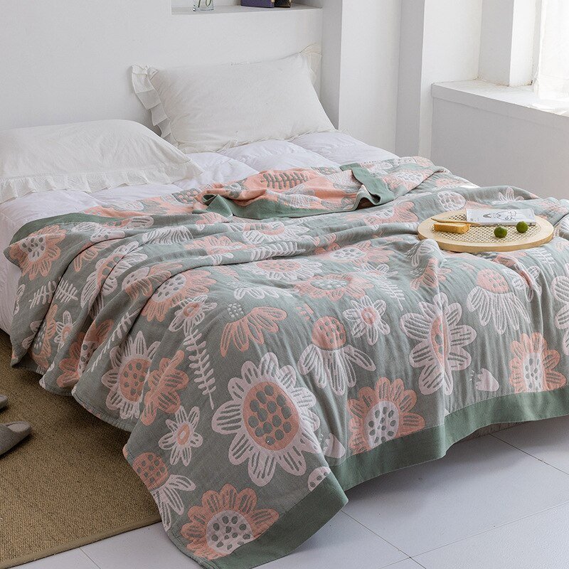 Mjuk Japansk Wurfdecke