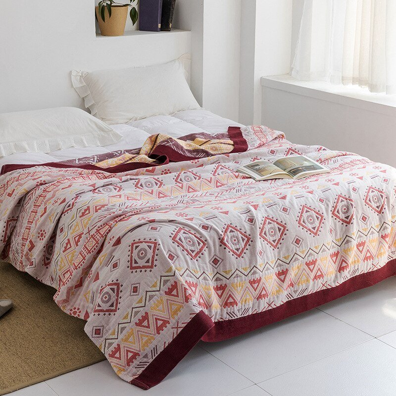 Mjuk Japansk Wurfdecke