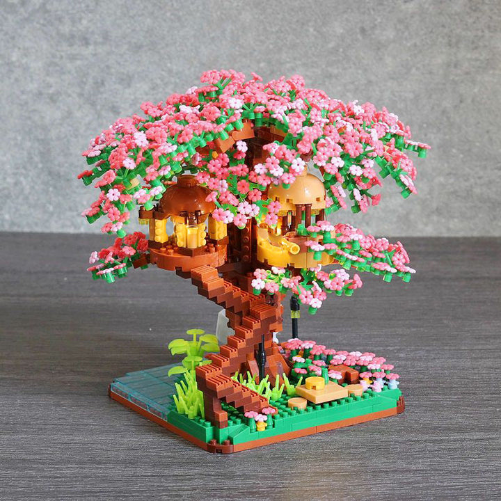 Karnz | Sakura Körsbärsblomsträdshus Nano-byggsats