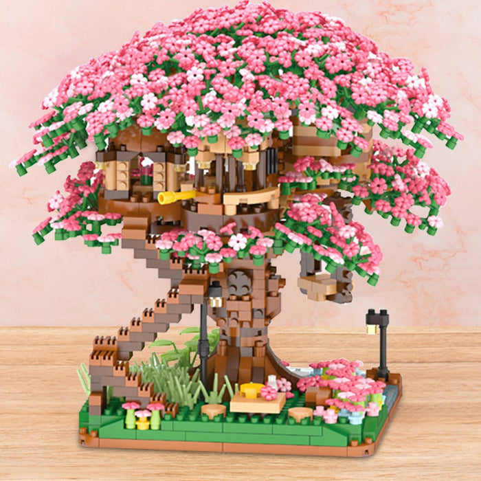 Karnz | Sakura Körsbärsblomsträdshus Nano-byggsats