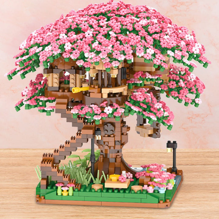 Karnz | Sakura Körsbärsblomsträdshus Nano-byggsats