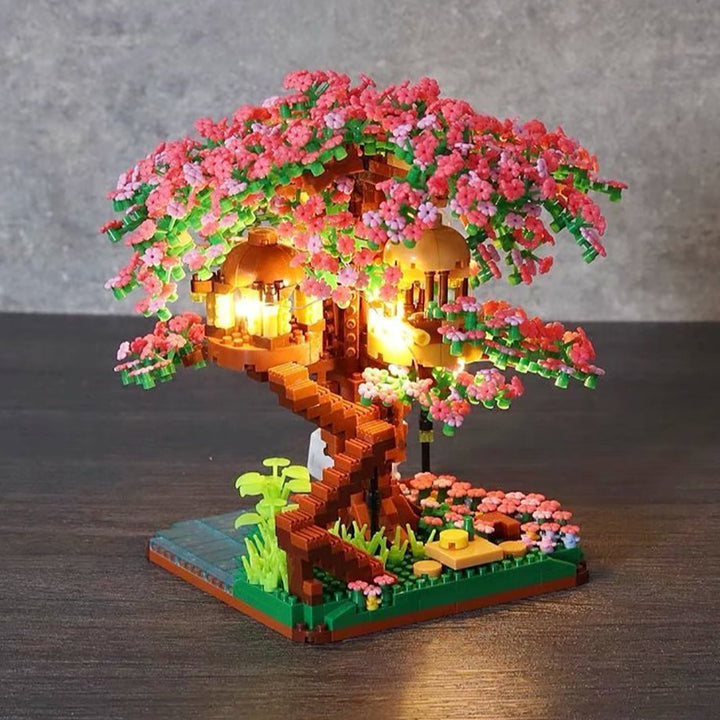 Karnz | Sakura Körsbärsblomsträdshus Nano-byggsats