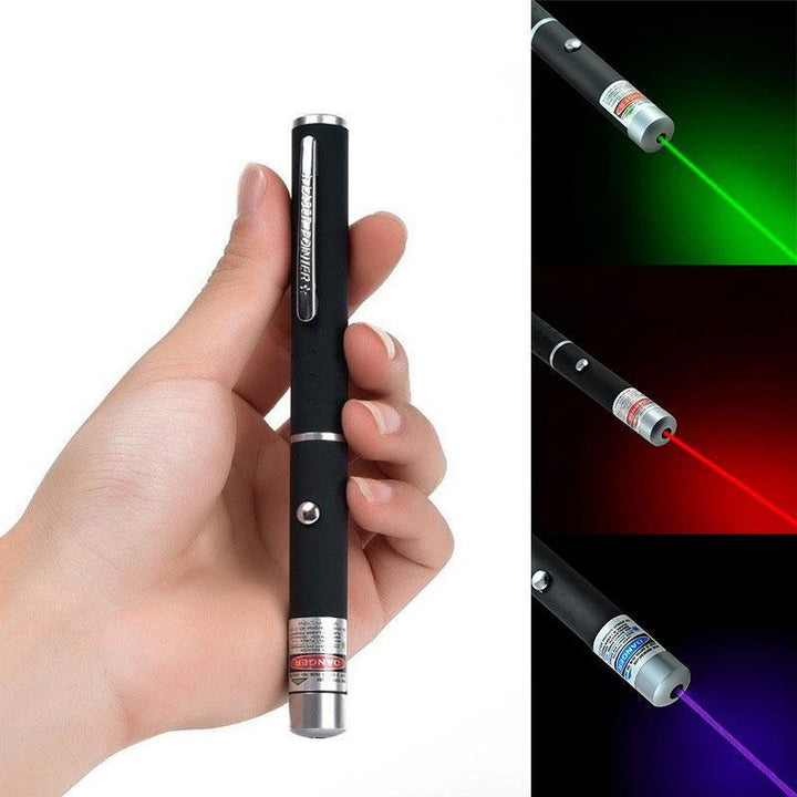 Laserpekare Laserljuspenna Lasersikte 5 MW Högpresterande laserpekare Grön Blå Röd Militär Lasermätare 405 Nm 530 Nm 650 Nm Lazer