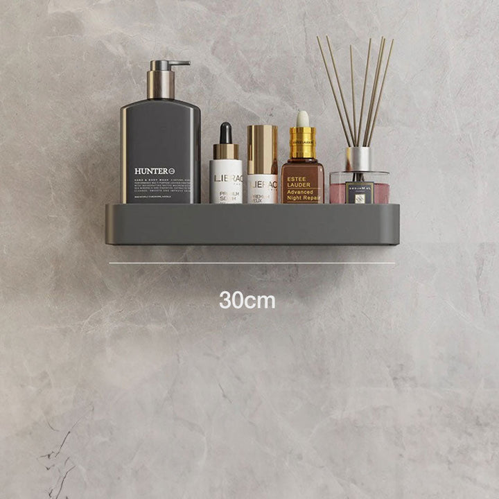 Karnz | Moderna, eleganta badrumshyllor i grått