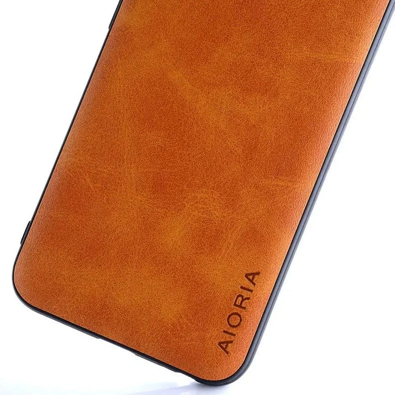Lyxiga Google Pixel 8/7/6 fodral i läder | Stötsäker TPU-skydd