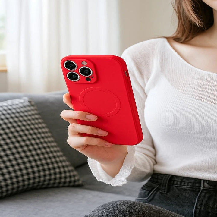 MAGNASOFT – Magnetisk silikonfodral för iPhone 17-serien