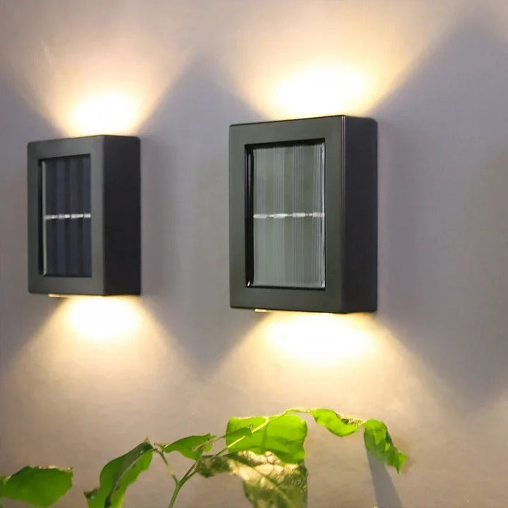 Karnz | SolarGlow Luxe Solvägglampor – Trådlösa, Stilsäkra &amp; Redo För Varma Kvällar