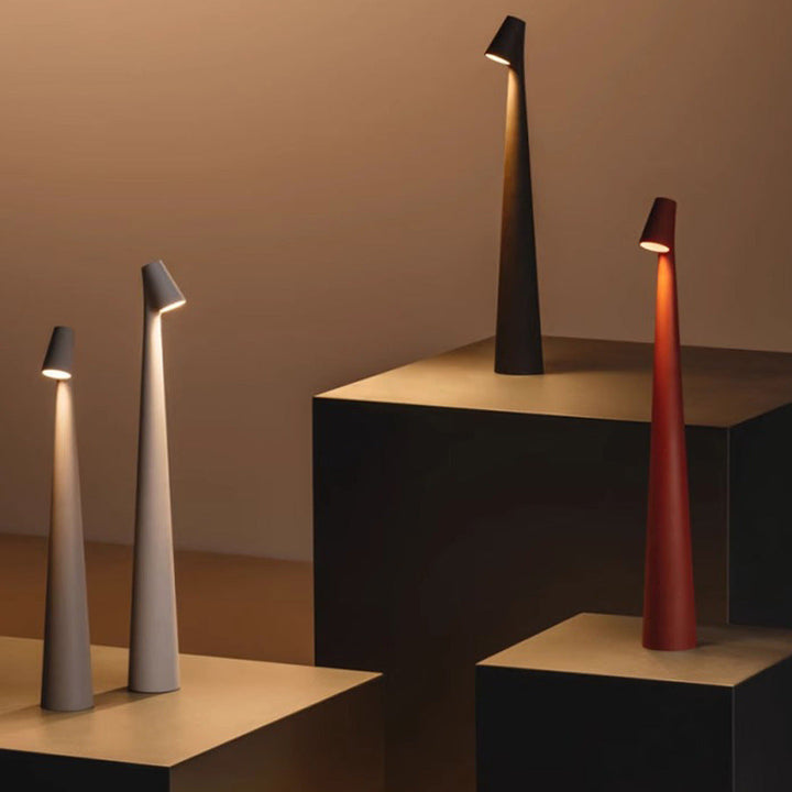 Karnz | Minimalistisk Trådlös LED Ambient Lampa - NordicLite