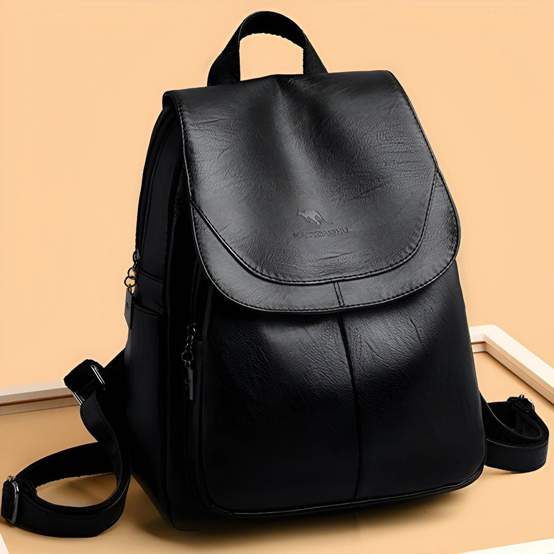 Damskinn Rucksack – Elegant och Praktisk | Perfekt för vardagen och kontoret | Karnz