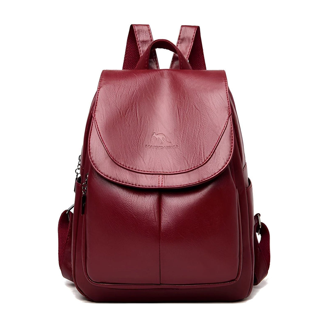 Damskinn Rucksack – Elegant och Praktisk | Perfekt för vardagen och kontoret | Karnz
