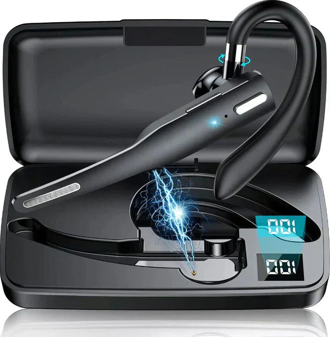 Trucker Dual Mic Trådlös Bluetooth 5.1 Brusreducerande Hörlurar