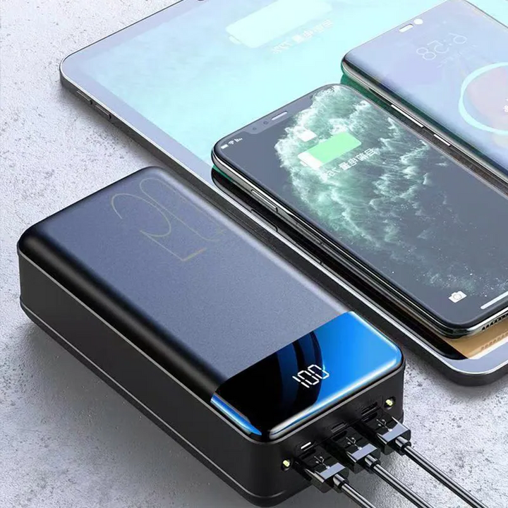 50.000mAh Powerbank med snabbladdningsfunktion | Karnz