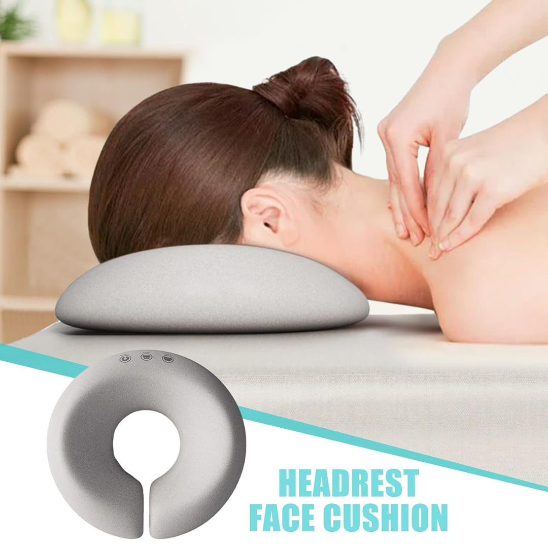 Ergonomiskt nackstöd för massagebänk
