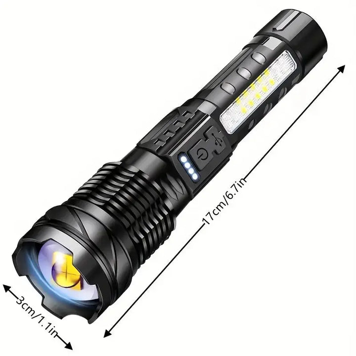 PowerBeam Militärficklampa med 5000 Lumen