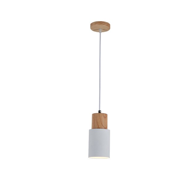 Designerhängande lampa med nordisk träfot