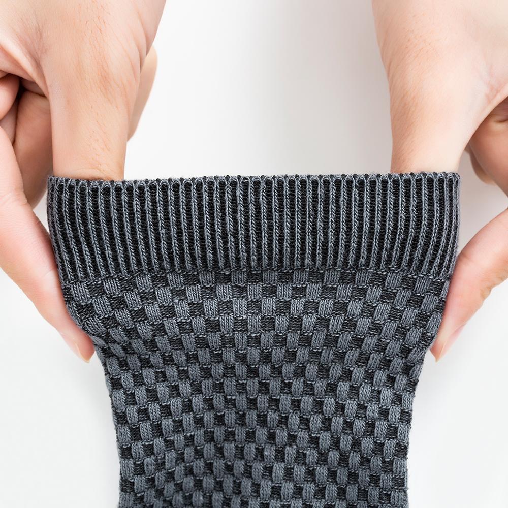Bambusstrumpor – 5-pack – för herrar – andningsbara och fräscha