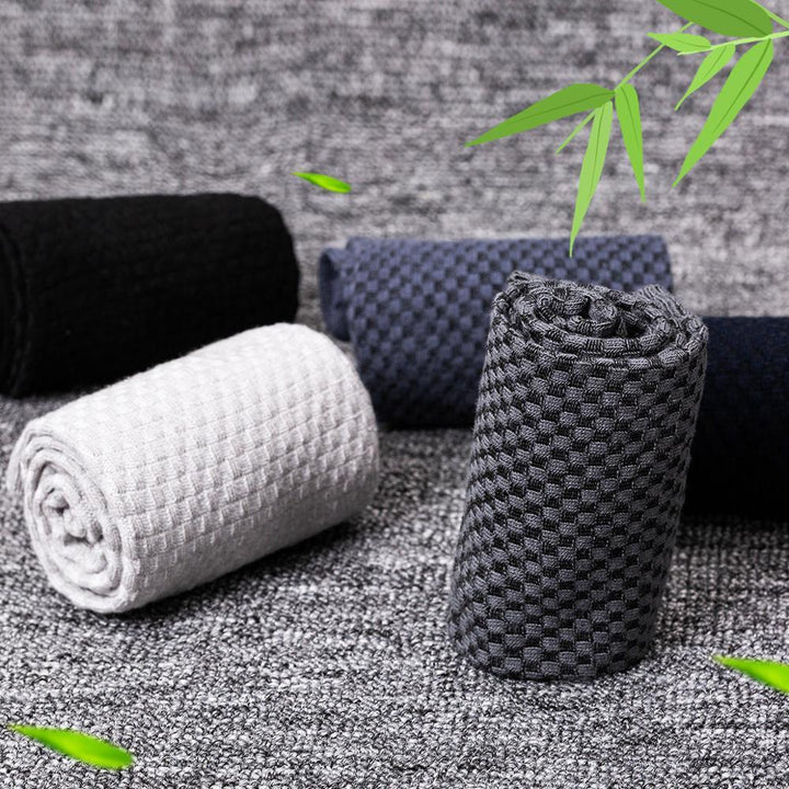Bambusstrumpor – 5-pack – för herrar – andningsbara och fräscha