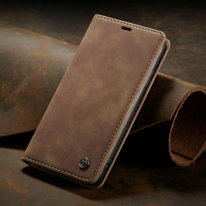 Karnz | Magnetisk Flip Plånboksfodral för iPhone