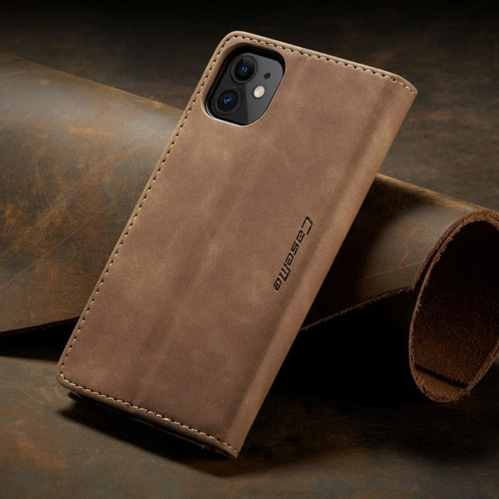 Karnz | Magnetisk Flip Wallet-fodral för iPhone