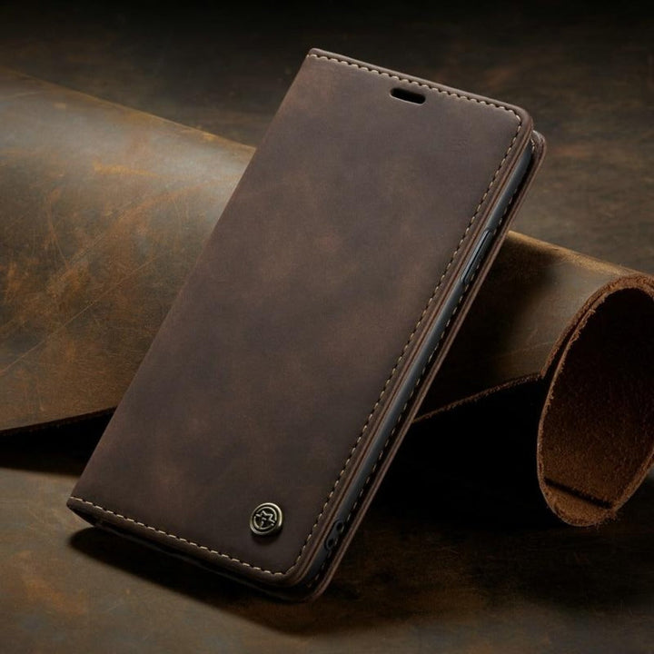 Karnz | Magnetisk Flip Plånboksfodral för iPhone
