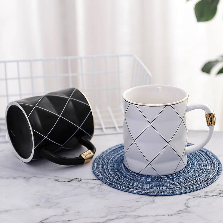 Geometrisk "Enkel" Mugg | Karnz