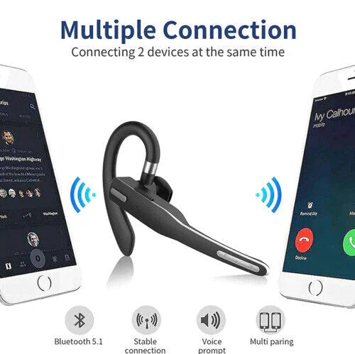 Trådlösa Bluetooth-hörlurar med lång batteritid och brusreducering | Karnz