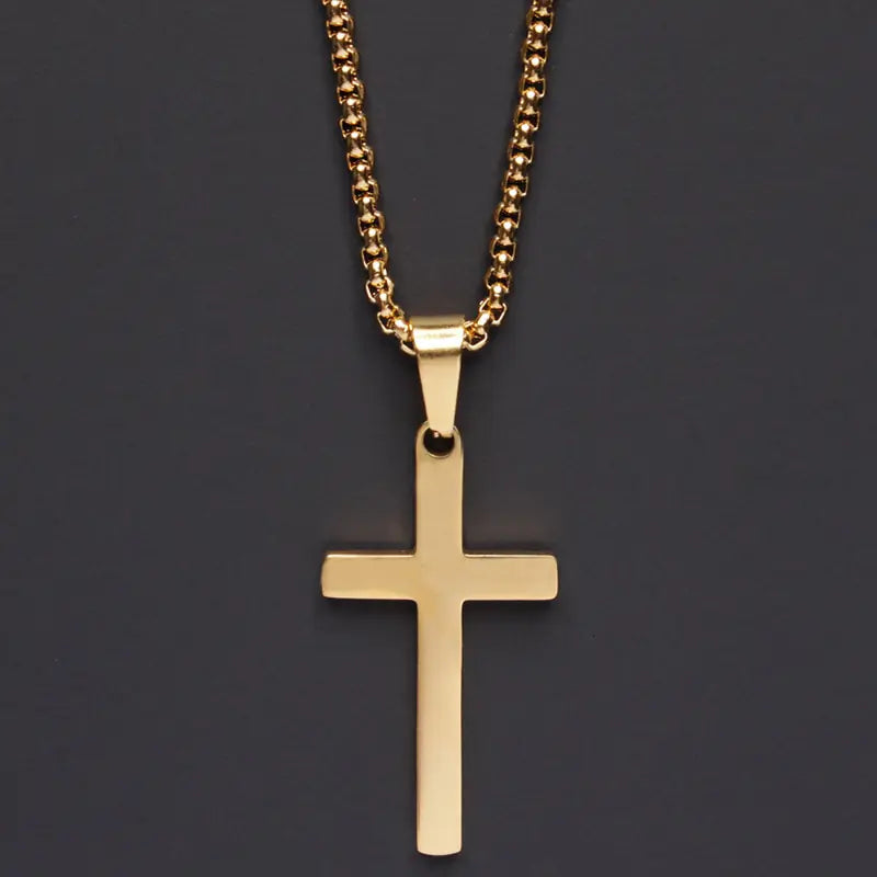 Klassisk Kors Herrhalsband