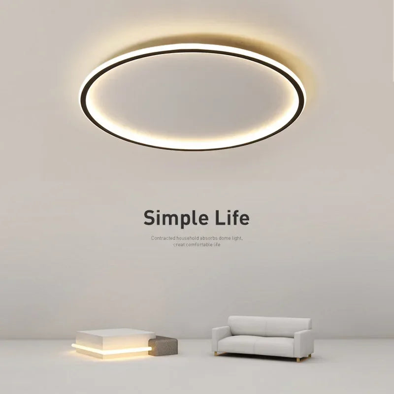 Karnz | Skandinavisk Rund Taklampa - NordicGlow