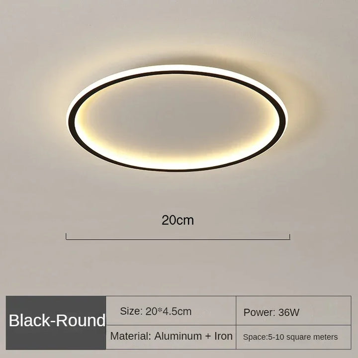 Karnz | Skandinavisk Rund Taklampa - NordicGlow