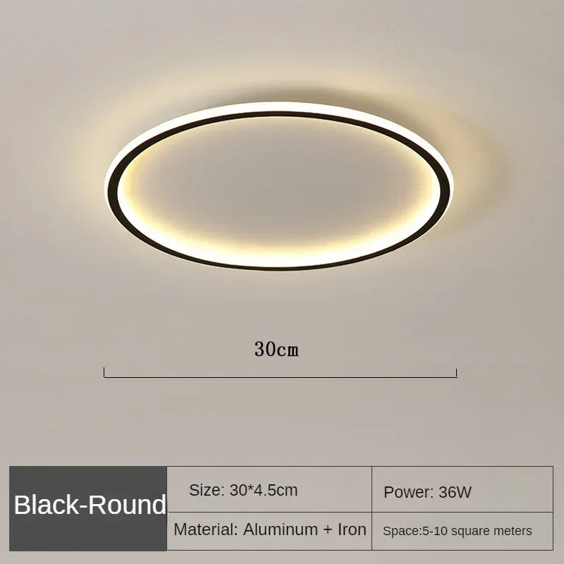 Karnz | Skandinavisk Rund Taklampa - NordicGlow