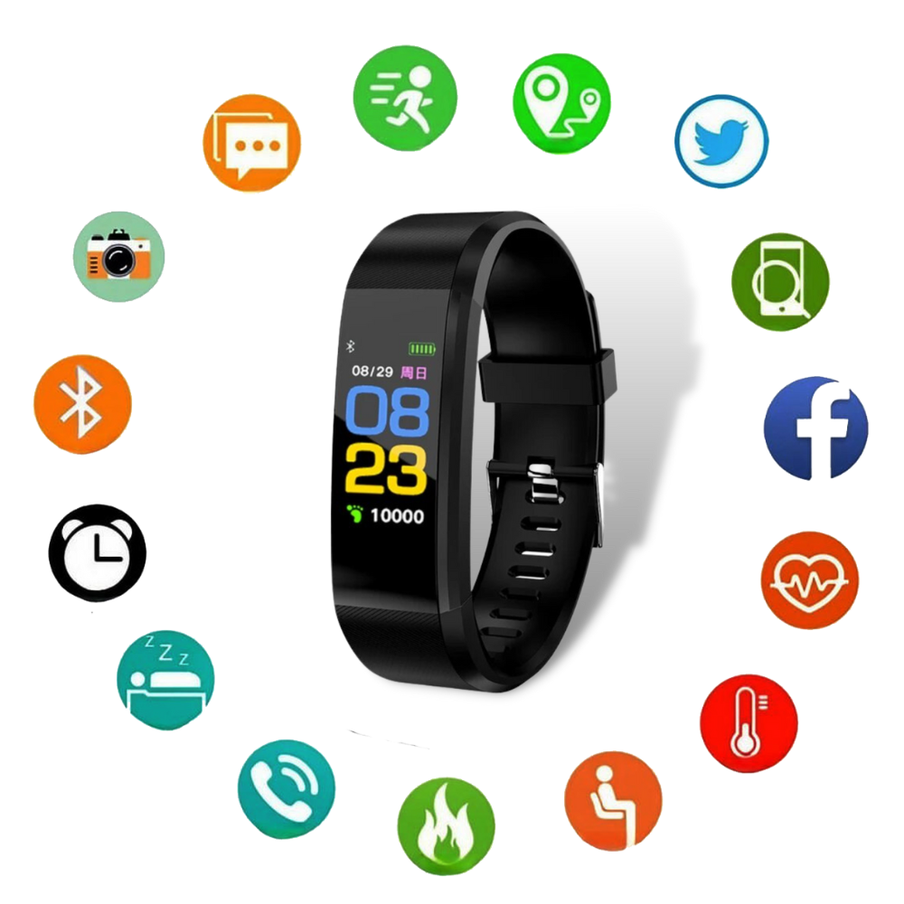 Karnz | Senior Smartwatch | Hjärtfrekvens &amp; Blodtryck alltid i fokus