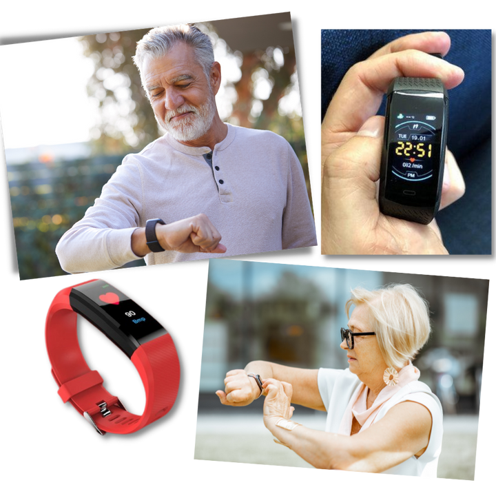 Karnz | Senior Smartwatch | Hjärtfrekvens &amp; Blodtryck alltid i fokus