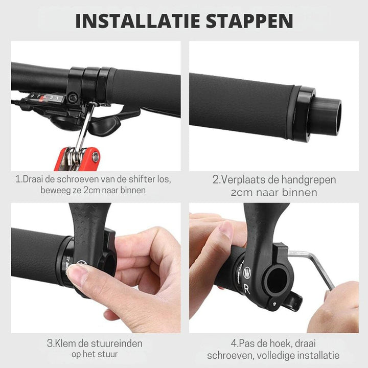 SpirGrips+ Ergonomiska cykelhandtag