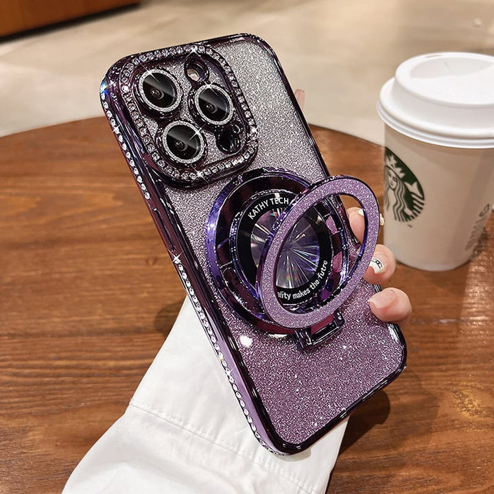 ✨GLITZANDE DIAMANTMAGNETFODRAL FÖR IPHONE