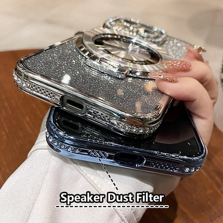 ✨GLITZANDE DIAMANTMAGNETFODRAL FÖR IPHONE