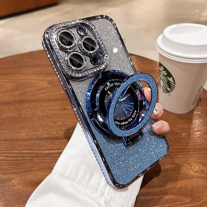 ✨GLITZANDE DIAMANTMAGNETFODRAL FÖR IPHONE