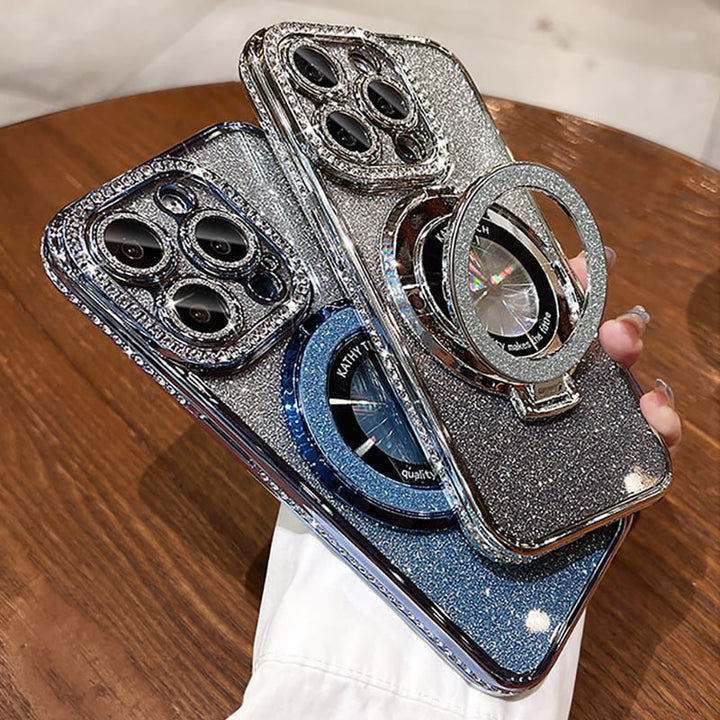 ✨GLITZANDE DIAMANTMAGNETFODRAL FÖR IPHONE