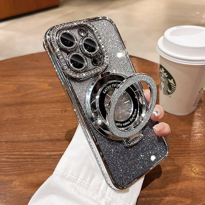 ✨GLITZANDE DIAMANTMAGNETFODRAL FÖR IPHONE