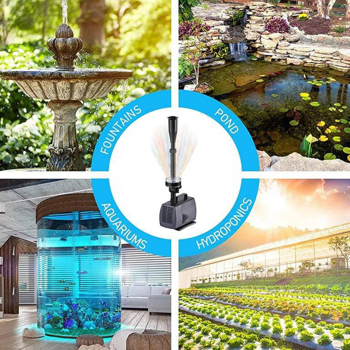 Sandsberg Pump med LED-Färglampor