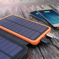25000mAh Hög Kapacitet Solkraftbank - Snabbladdning