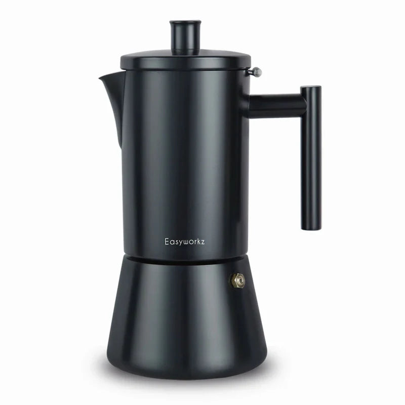 Edelstahl Spis Espresso Maker Moka Kanna Kaffemaskin | Karnz